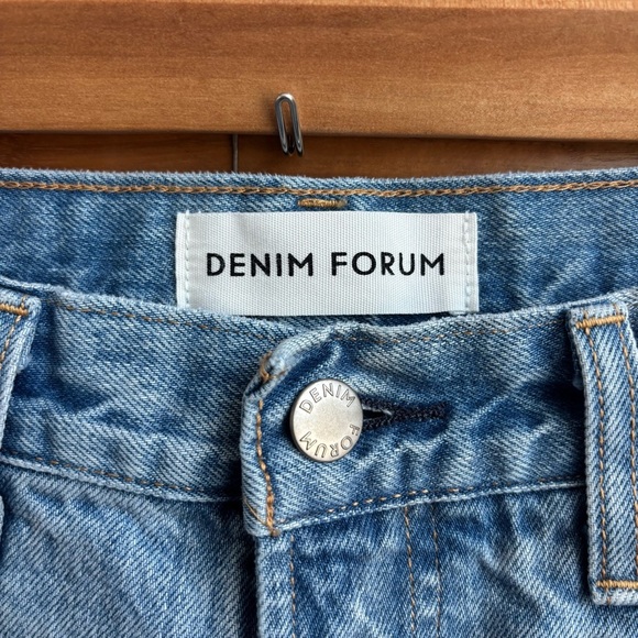 Denim Forum The Farrah Hi-rise Cargo Jean, Size 29 - Picture 11 of 16